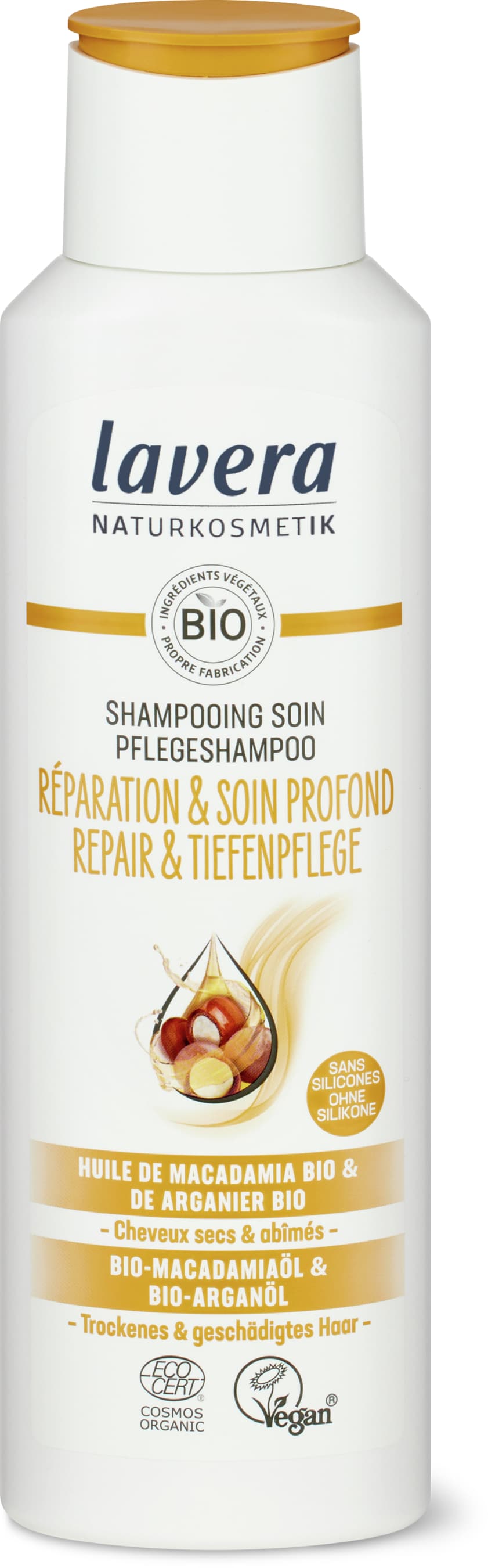 Repair & Tiefenpflege Shampoo trockenes & geschädigtes Haar, vegan
